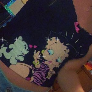 2K vibes shirt and shorts